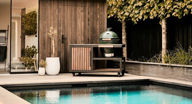 Kamado BBQ buitenkeuken