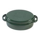 Green Dutch Oven Oval Big Green Egg