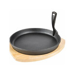 Gietijzeren kookplaat en houder The Bastard