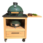 Meubel stone &amp; oak (incl. Big Green Egg Large)