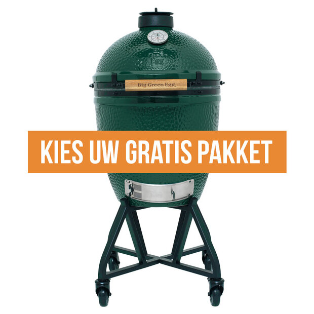 Big Green Egg Large + IntEGGrated Nest + Handler