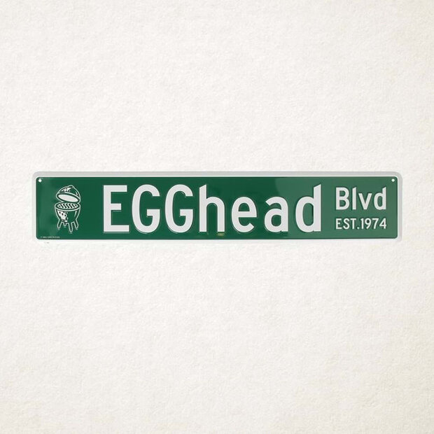 Street Sign EGGhead Blvd.