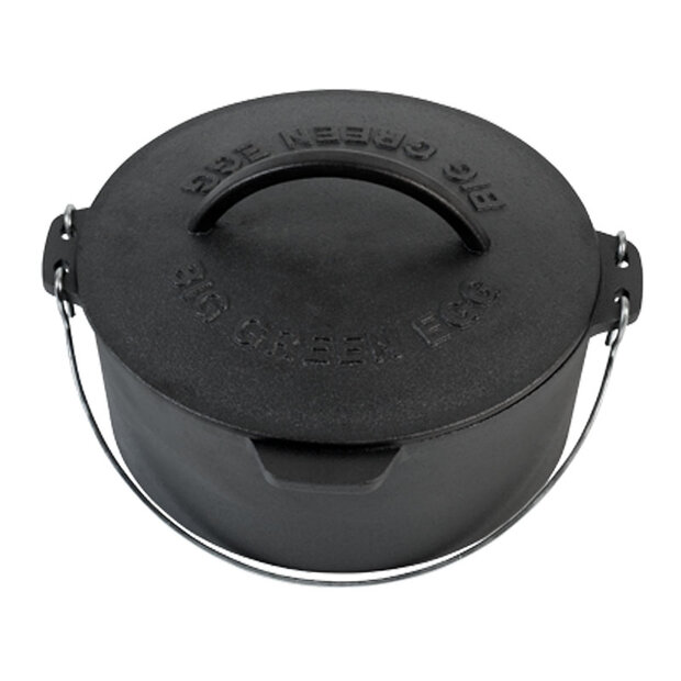 Cast iron dutch oven Big Green Egg 