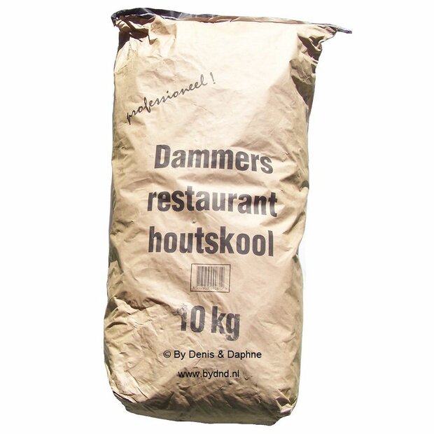 Dammers Zuid Afrikaanse Black Wattle Houtskool 10KG