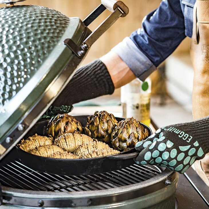 Cast iron skillet 36 cm Big Green Egg