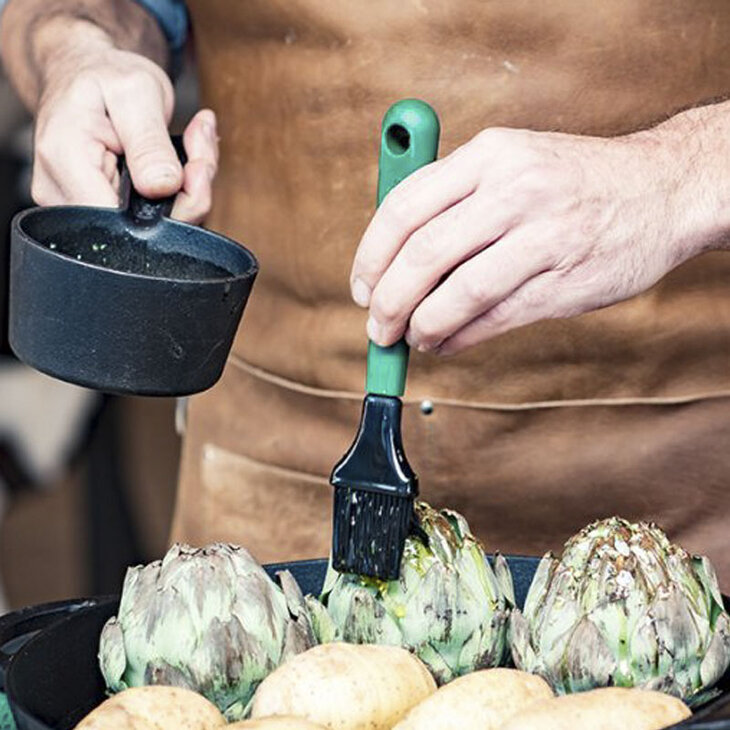 Cast iron sauce pot Big Green Egg