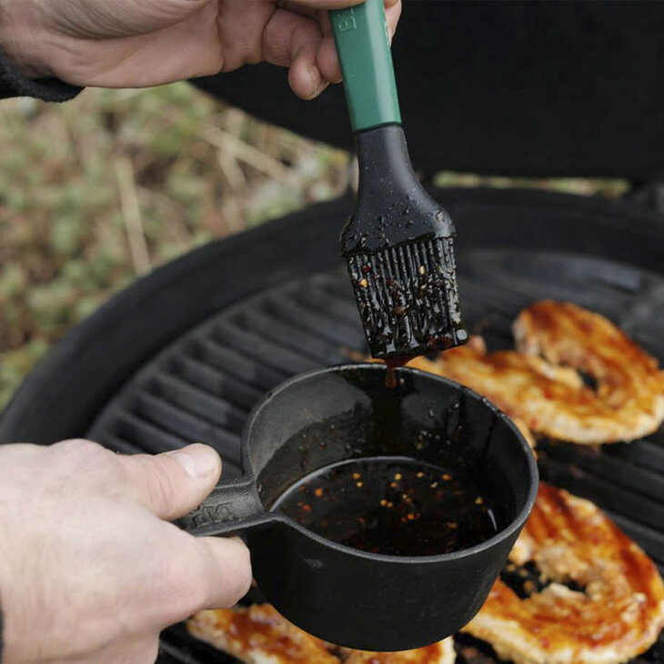 Cast iron sauce pot Big Green Egg
