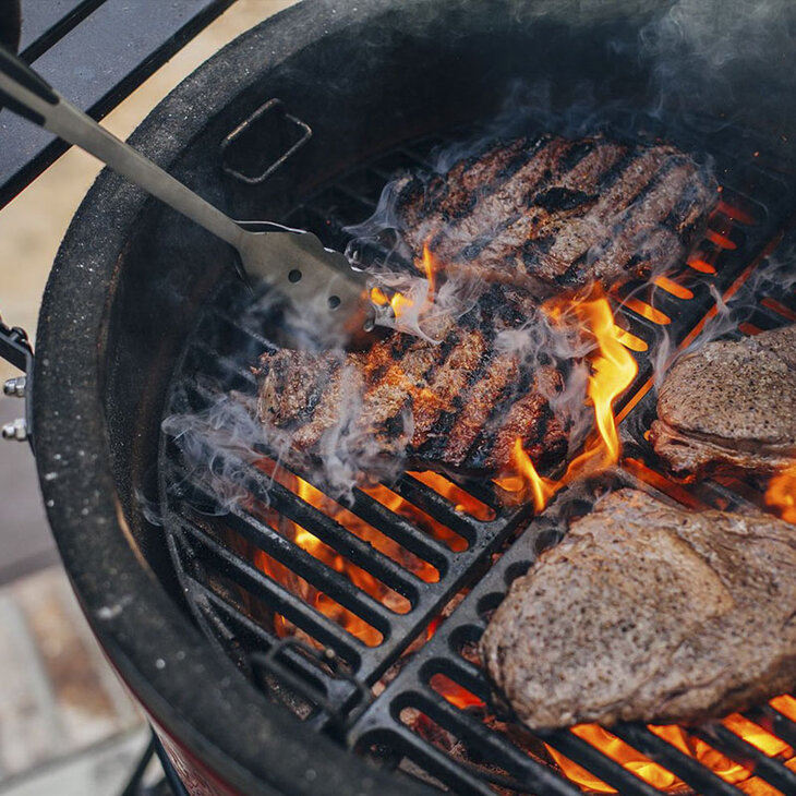 Halfrond gietijzer rooster Classic Kamado Joe