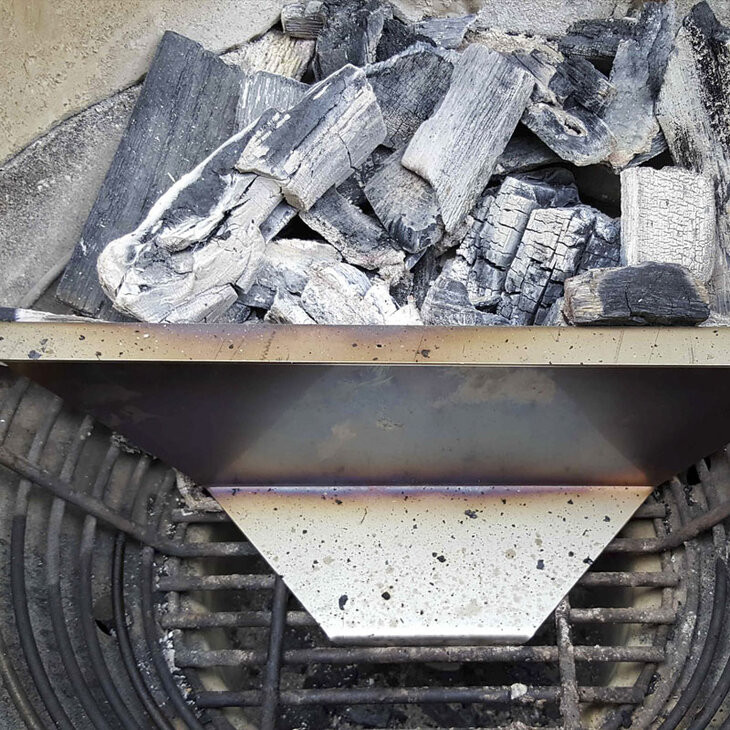 Divider Kick Ash Basket Large