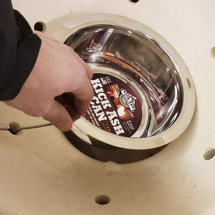 Kick Ash Can Kamado Joe Classic