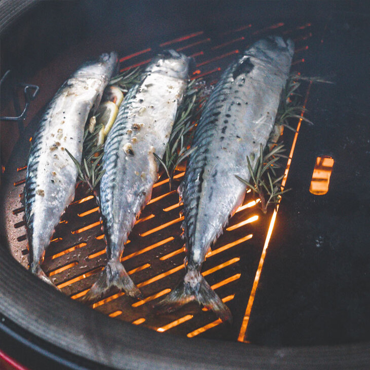 Lasergesneden RVS Grillrooster Big Joe Kamado Joe