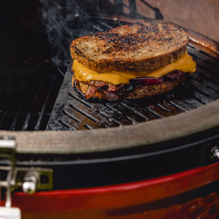 Lasergesneden RVS Grillrooster Big Joe Kamado Joe