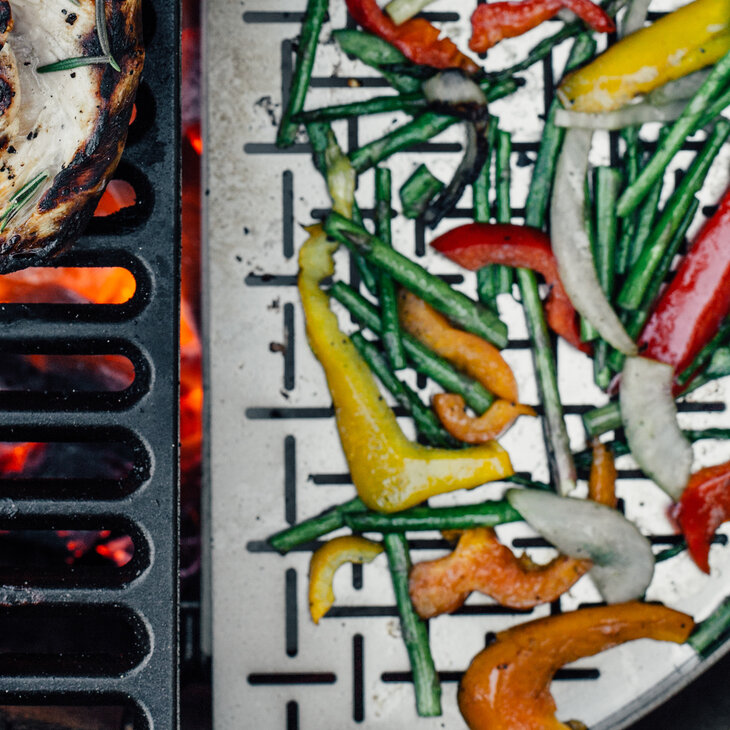 Lasergesneden RVS Grillrooster Big Joe Kamado Joe