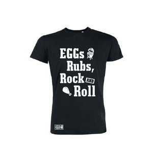 T-shirt Egg's Rubs, Rock and Roll Big Green Egg